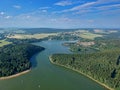 Summer aerial view of the SeÃÂ Royalty Free Stock Photo